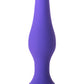 A-Toys by TOYFA  Anal Plug, silikon, mor, 11,3 cm