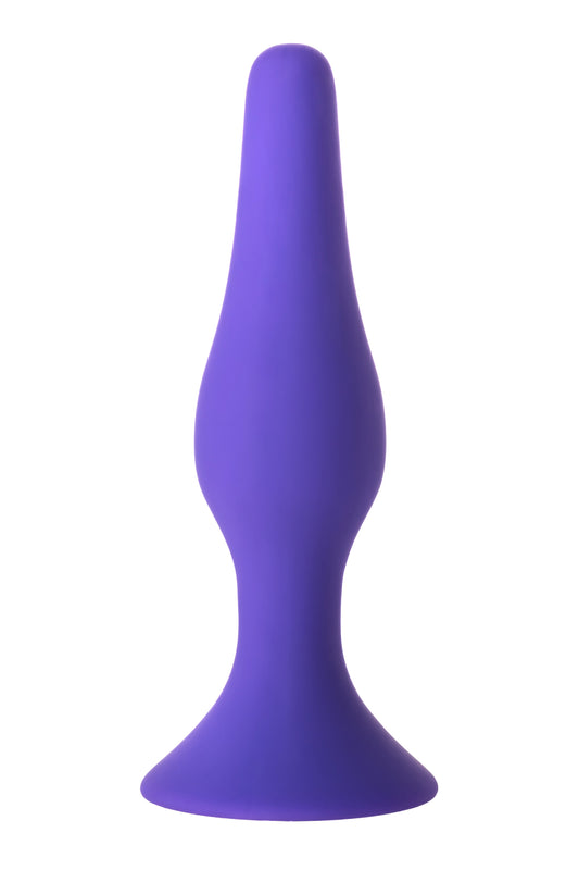 A-Toys by TOYFA  Anal Plug, silikon, mor, 12,5 cm