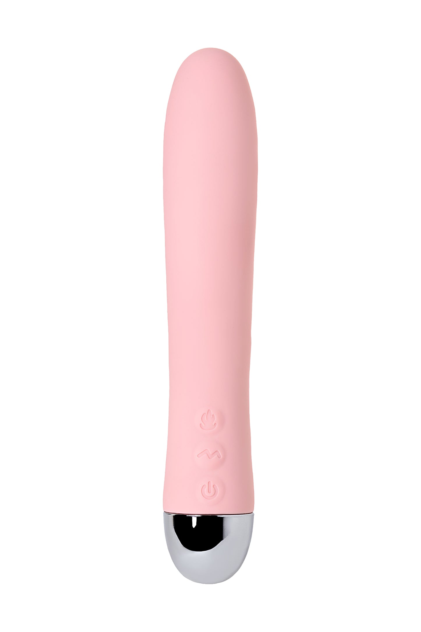 PHYSİCS FAHRENHEİT Titreşimli Toplu Isıtmalı Vibratör, silikon, pembe, 19 cm