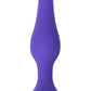 A-Toys by TOYFA  Anal Plug, silikon, mor, 12,5 cm