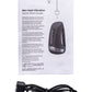 Satisfyer Men Heat Vibratiion Masturbator Gerçekçi Olmayan, Silikon, Siyah, 15 cm