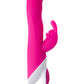 JOS ELLY Isıtmalı Vibratör,  silikon, pembe, 21,5 cm