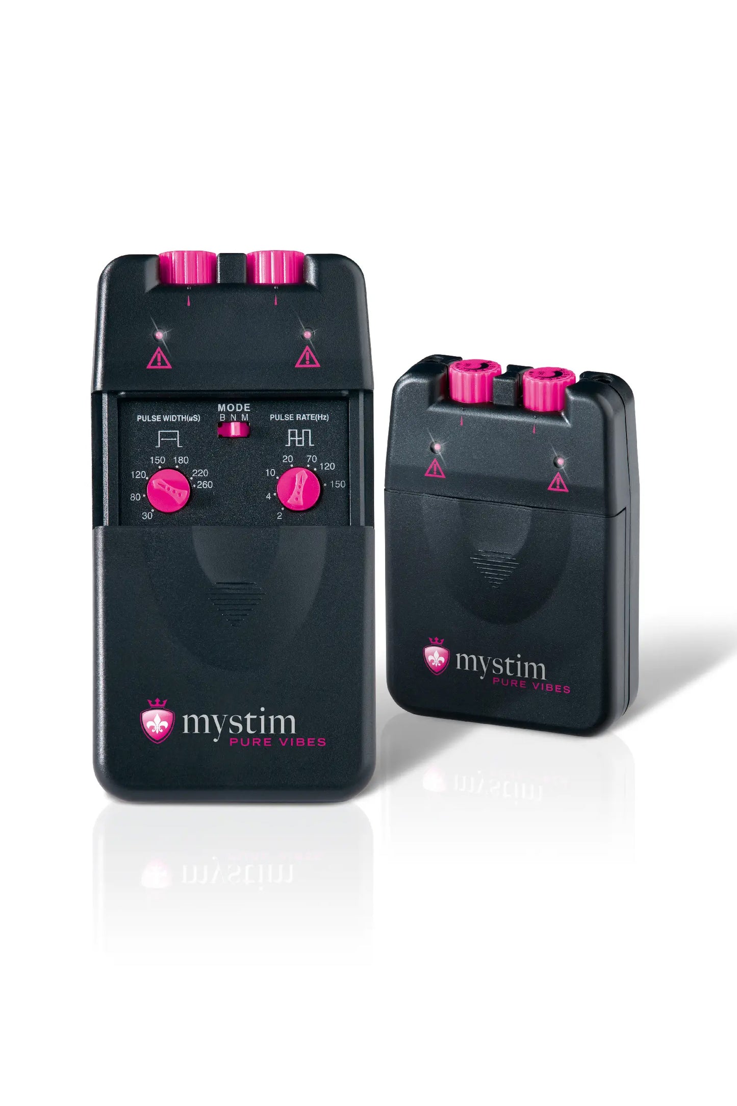 Mystim Cluster Buster Darbe Kaynağı, uzaktan kumanda, digital, 12 program, siyah