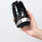 Satisfyer Men Heat Vibratiion Masturbator Gerçekçi Olmayan, Silikon, Siyah, 15 cm