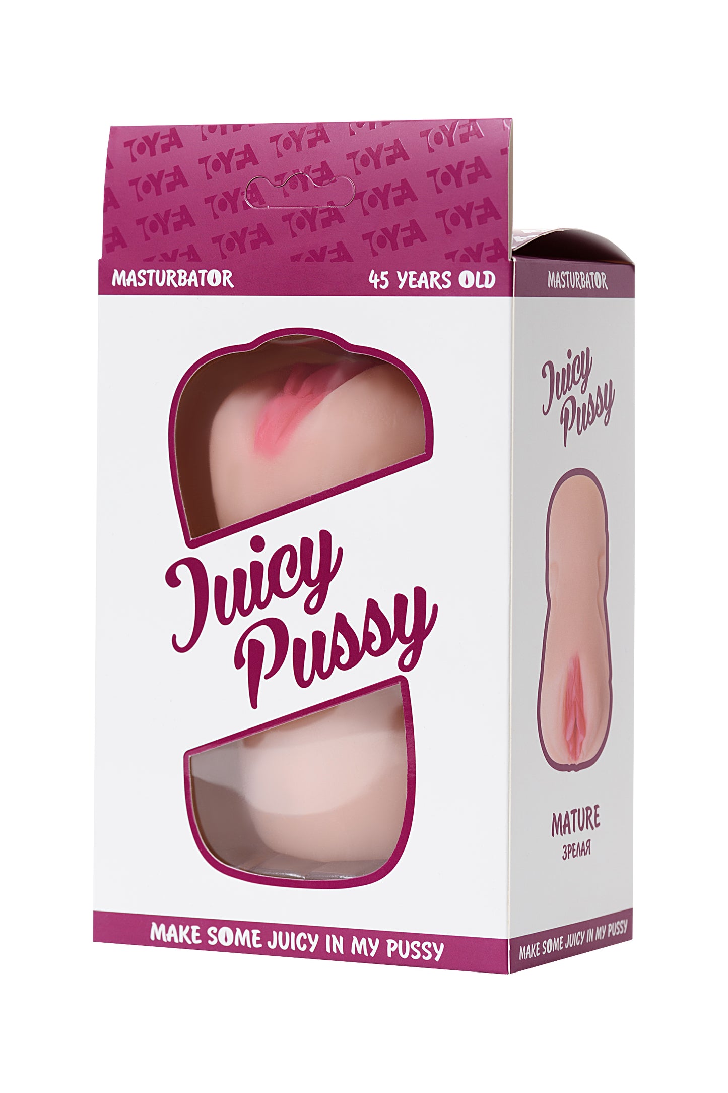 Juicy Pussy by TOYFA Masturbator Realistik , Olgun, TPR, Ten, 14,5 cm