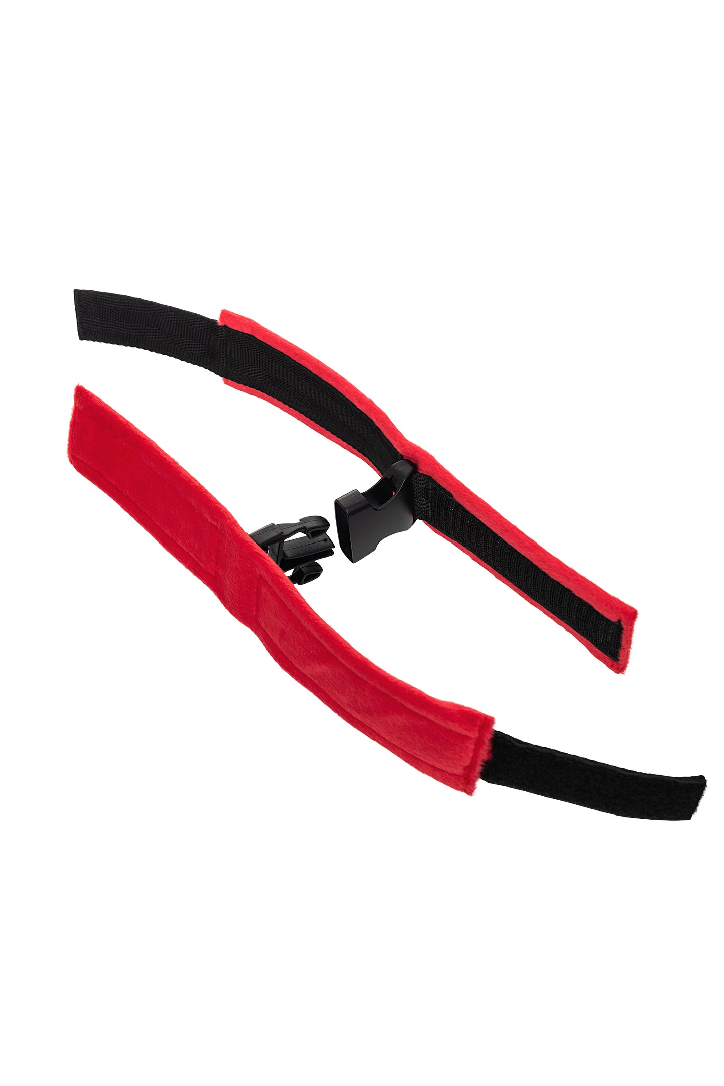 Anonymo BDSM Ayak Kelepçe #0156, kadife, kırmızı, 29 cm