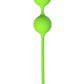 A-Toys by TOYFA Meeko Vajinal Topları, silikon, yeşil, 16,4 cm, Ø 2,7 cm