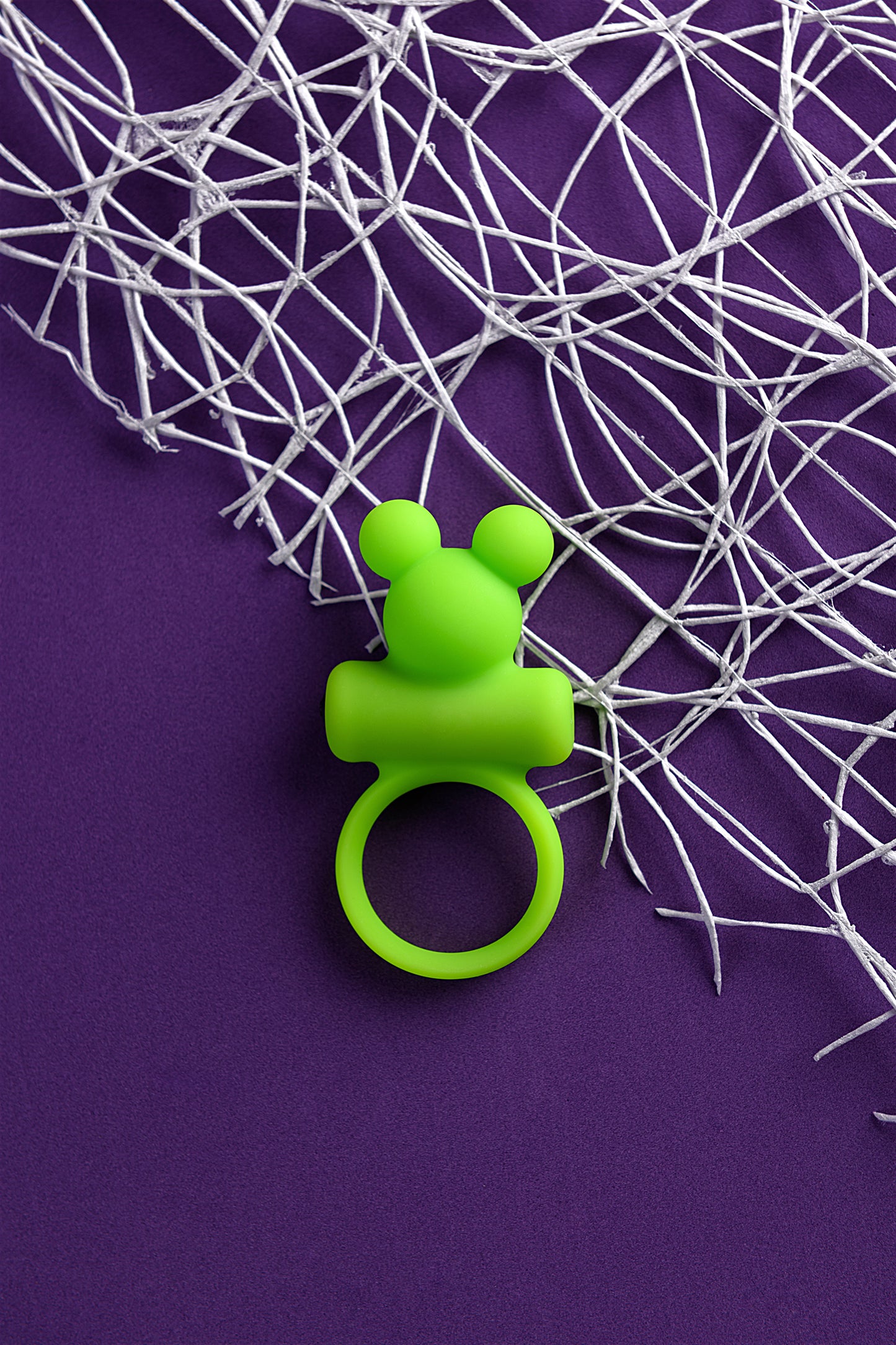 A-Toys by TOYFA Chio Titreşimli Penis Halkası , silikon, yeşil, 8,1 cm, Ø 3,1 cm