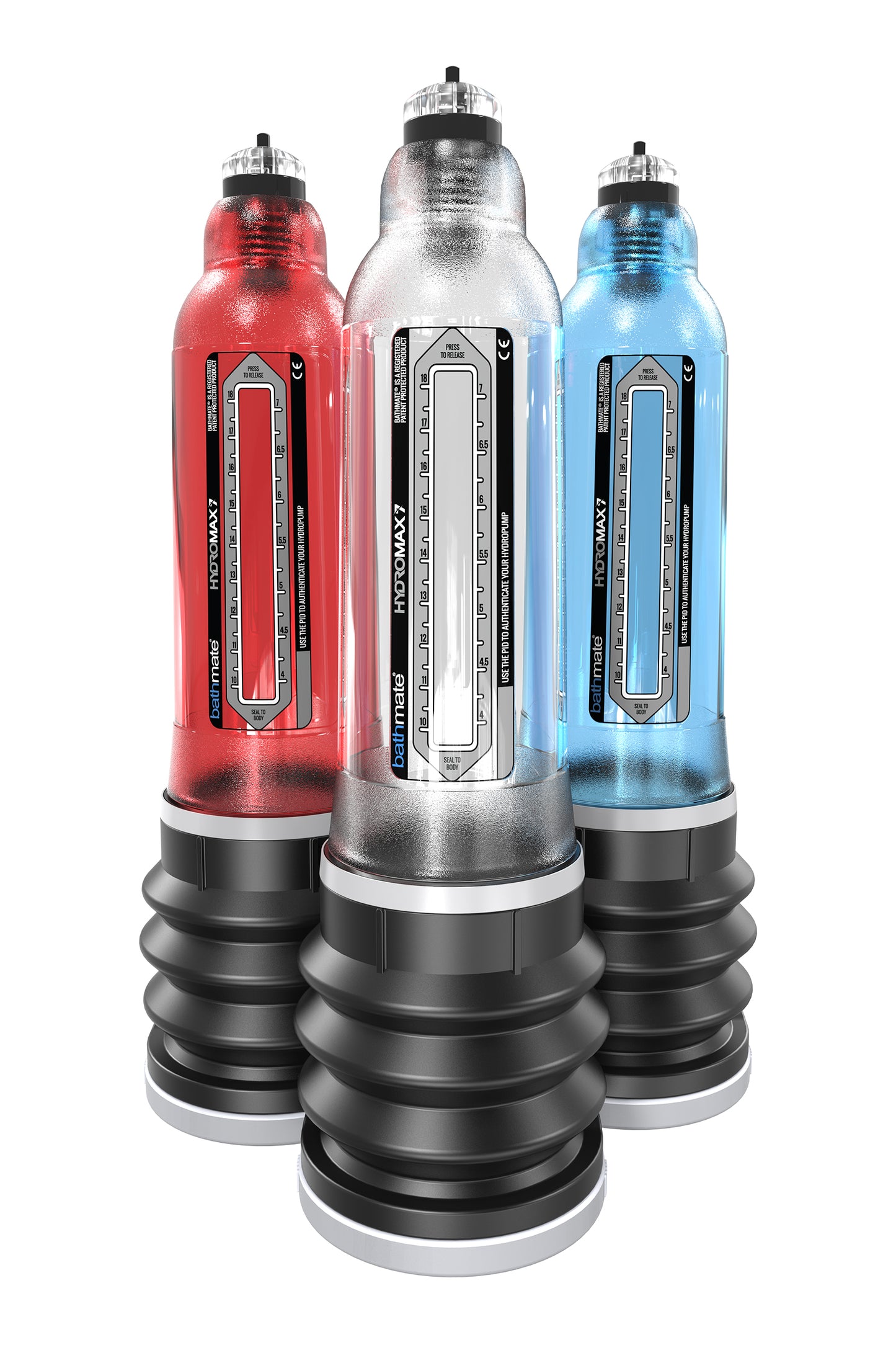 Bathmate HYDROMAX7 hidrolik pompa, ABS plastik, Cam göbeği, 30 cm (Hydromax X30 muadili)