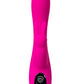 JOS SPANKY Üçlü Vibratör, silikon, pembe, 21 cm