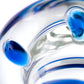 Çift taraflı yapay penis Sexus Glass, cam, transparan, 22,5 cm