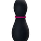 Satisfyer Penguin Vakum Dalgası Klitoris Vibratörü, silikon, siyah, 11,5 cm