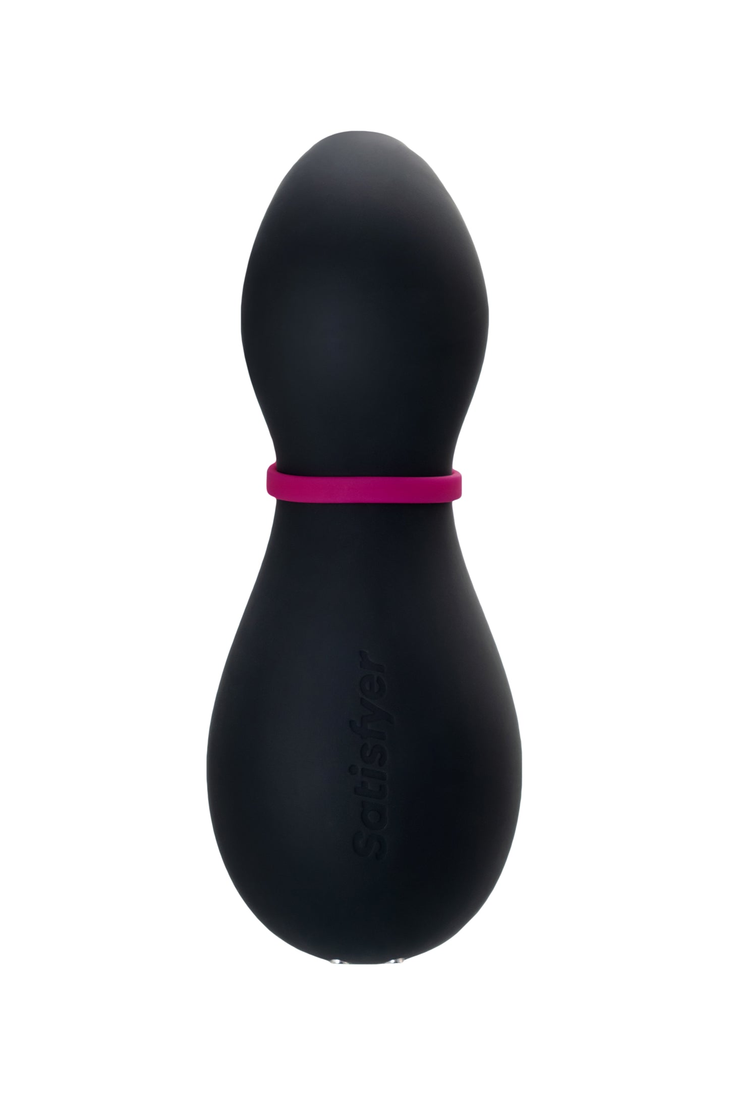 Satisfyer Penguin Vakum Dalgası Klitoris Vibratörü, silikon, siyah, 11,5 cm