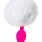ToDo by Toyfa Sweet bunny kuyruklu anal kılıf, silikon, pembe, 13 cm, Ø 2,8 cm, 43 g