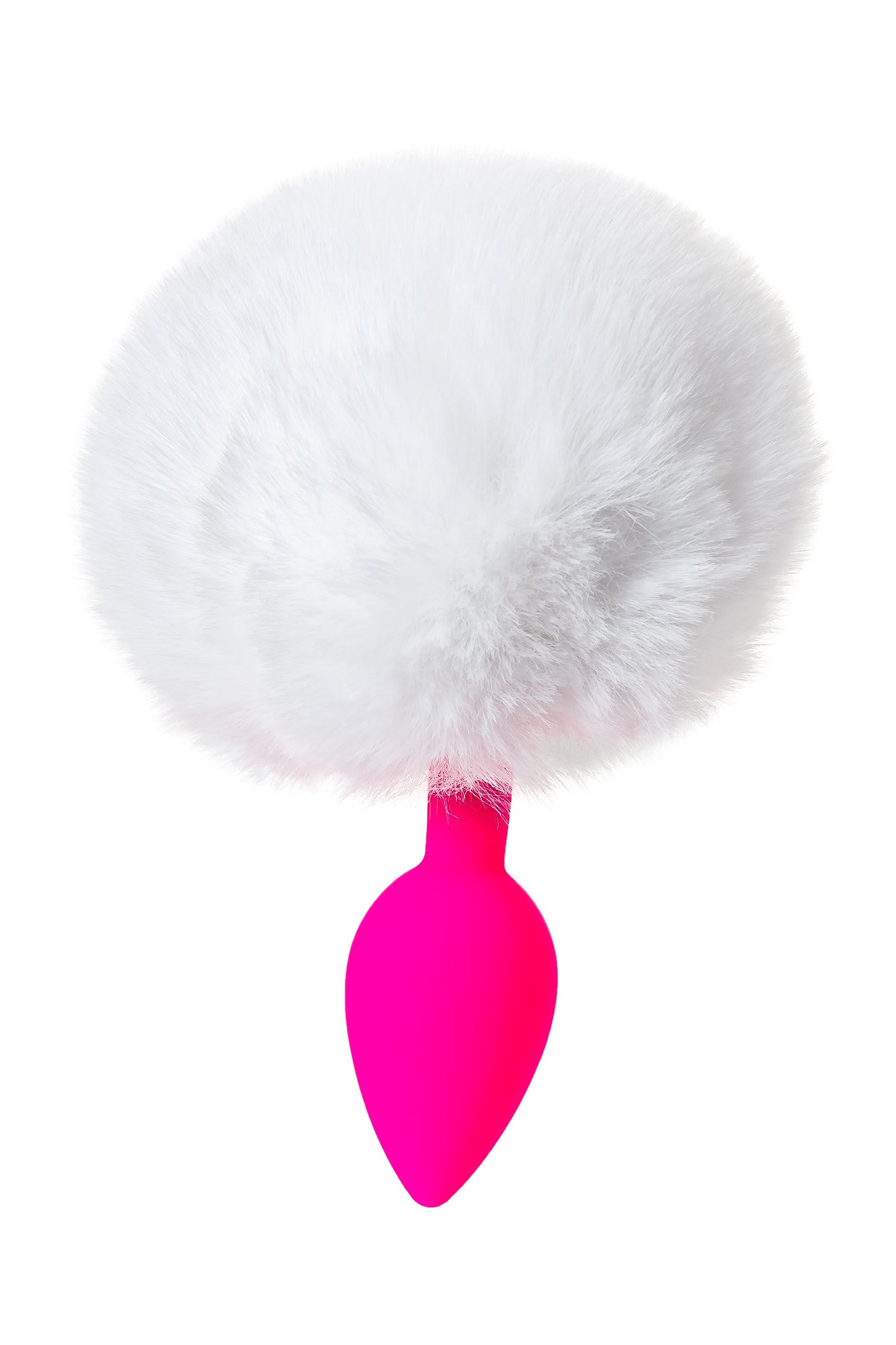 ToDo by Toyfa Sweet bunny kuyruklu anal kılıf, silikon, pembe, 13 cm, Ø 2,8 cm, 43 g