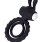 JOS BAD BUNNY Penis Halkası, silikon, siyah, 9 cm