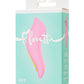 Flovetta by Toyfa Vakum uyarıcısı Lily, silikon, pembe, 13 cm