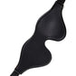 Anonymo BDSM Maske #0202, PU deri, baskılı, 26 cm