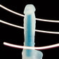 Beyond by Toyfa  Steve Glow Gece Parlayan Dildo, Silikon, Şeffaf, 20 cm