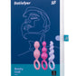 Satisfyer Booty Call (set of 3) Anal Plug Seti, silikon, çeşitli, 13,5 cm