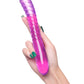 A-Toys by TOYFA Çift Taraflı Jel Dildo Frica, TPE, mor, 23 cm