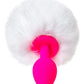 ToDo by Toyfa Sweet bunny kuyruklu anal kılıf, silikon, pembe, 13 cm, Ø 2,8 cm, 43 g