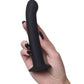 A-Toys by Toyfa Anal yapay penis Rocus, silikon, siyah, 15 cm