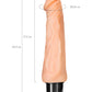 A-Toys by TOYFA Tond Realistik Vibratör, TPE,Ten, 20,5 cm