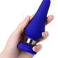 ToDo by Toyfa Slassic anal kılıf, Boyut L, silikon, mavi, 13 cm, Ø 4,6 cm