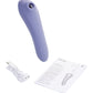 Satisfyer Dual Pleasure Vakum Dalgası Klitoral Vibratör, silikon, mor, 17.9 cm