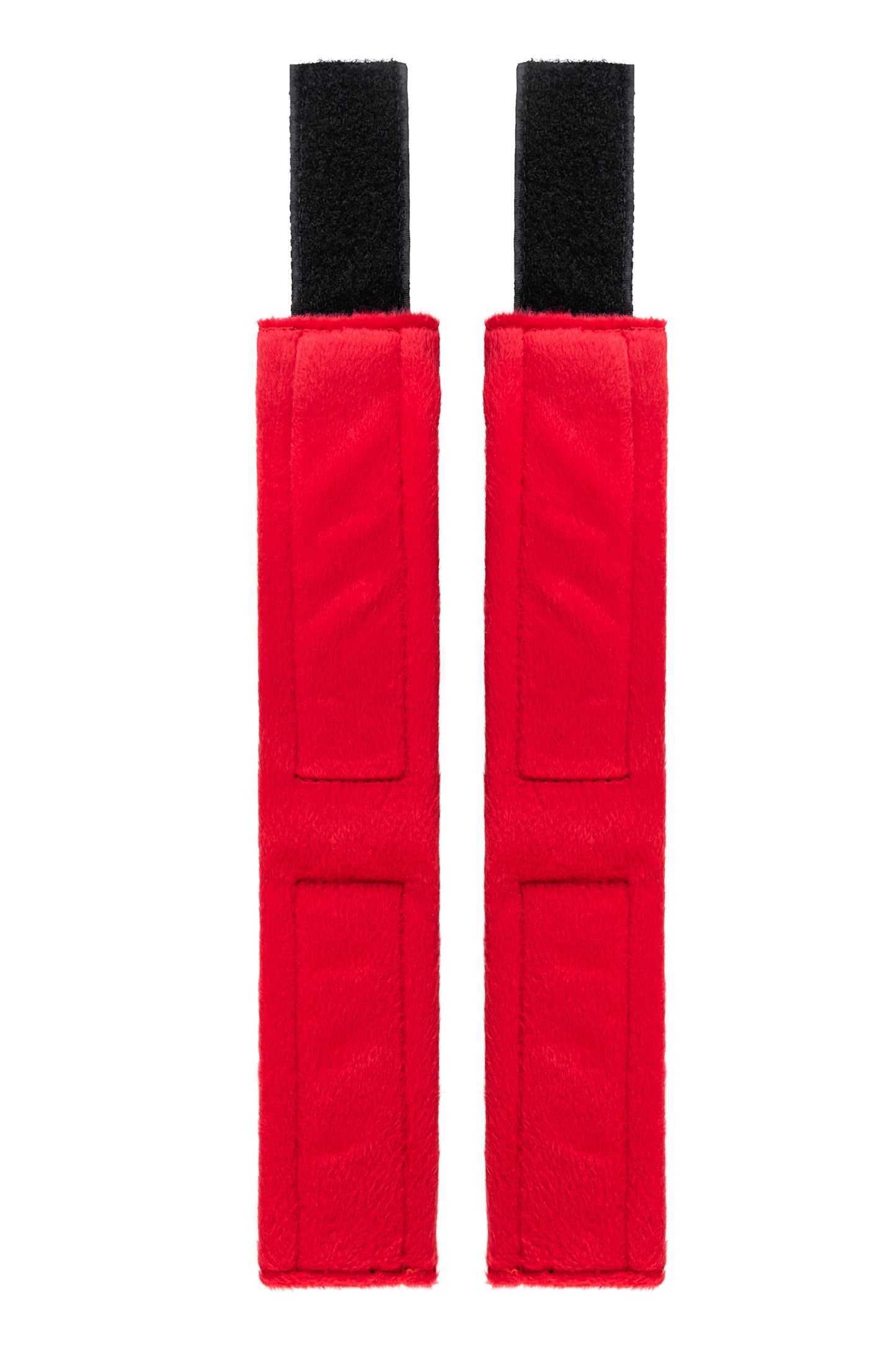 Anonymo BDSM Ayak Kelepçe #0156, kadife, kırmızı, 29 cm