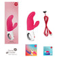 Fun Factory MİSS Bİ Vibratör, silikon, pembe, 17 cm