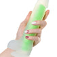 Beyond by Toyfa Clark Glow Gece Parlayan Dildo, Silikon, Şeffaf, 22 cm