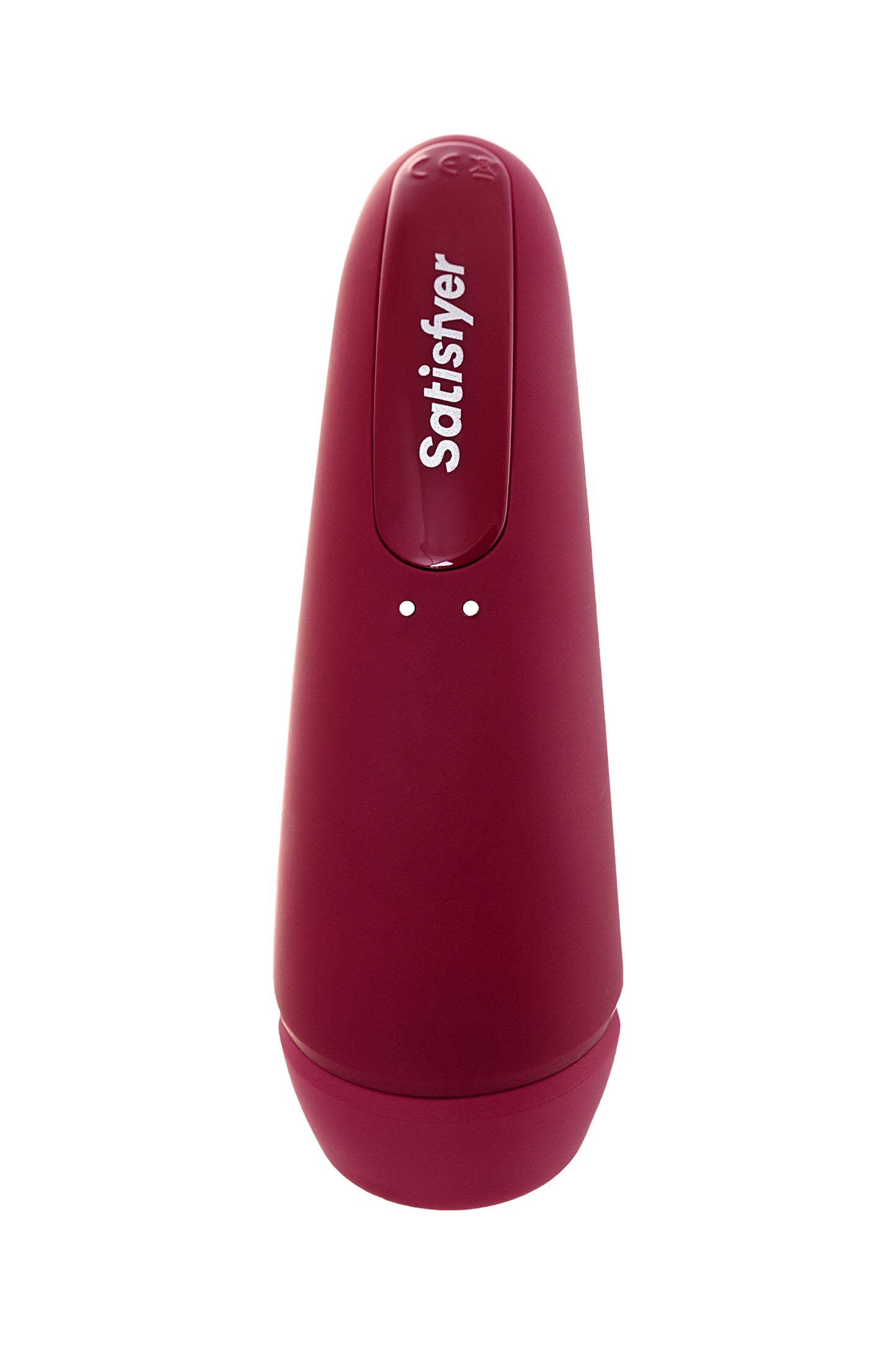 Satisfyer Curvy 1 Connect App Vakum Dalgası Klitoris Vibratörü, silikon, kırmızı, 14,3 cm