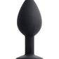 POPO by TOYFA  Anal Plug, silikon, siyah, 7,2 cm, Ø 2,8 cm, 25 g