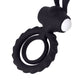 JOS BAD BUNNY Penis Halkası, silikon, siyah, 9 cm