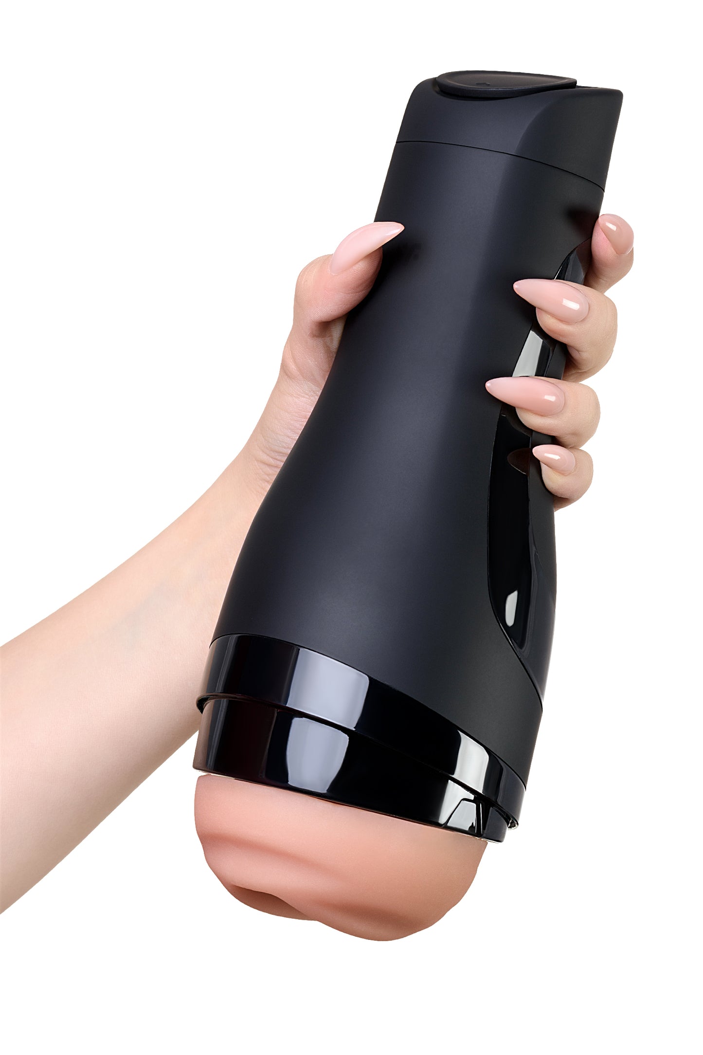 Satisfyer Men Classic Masturbator gerçekçi Olmayan, TPE, siyah, 25,4 cm