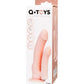 Gerçekçi TOYFA A-Toys Twint yapay penis, silikon, çıplak, 19,5 cm
