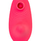 JOS Klitorisin vakum dalgası uyarımı ile titreşimli külot parçası Xiari, silikon, pembe, 9 cm