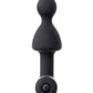 Erotist Anal Plug, siyah, silikon, 8,5 cm