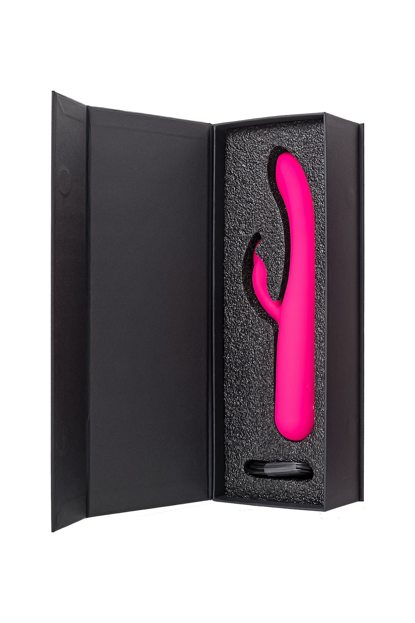 eroTeq Rablock Klitoral uyarımlı G noktası vibratörü , silikon, pembe, 23,5 cm
