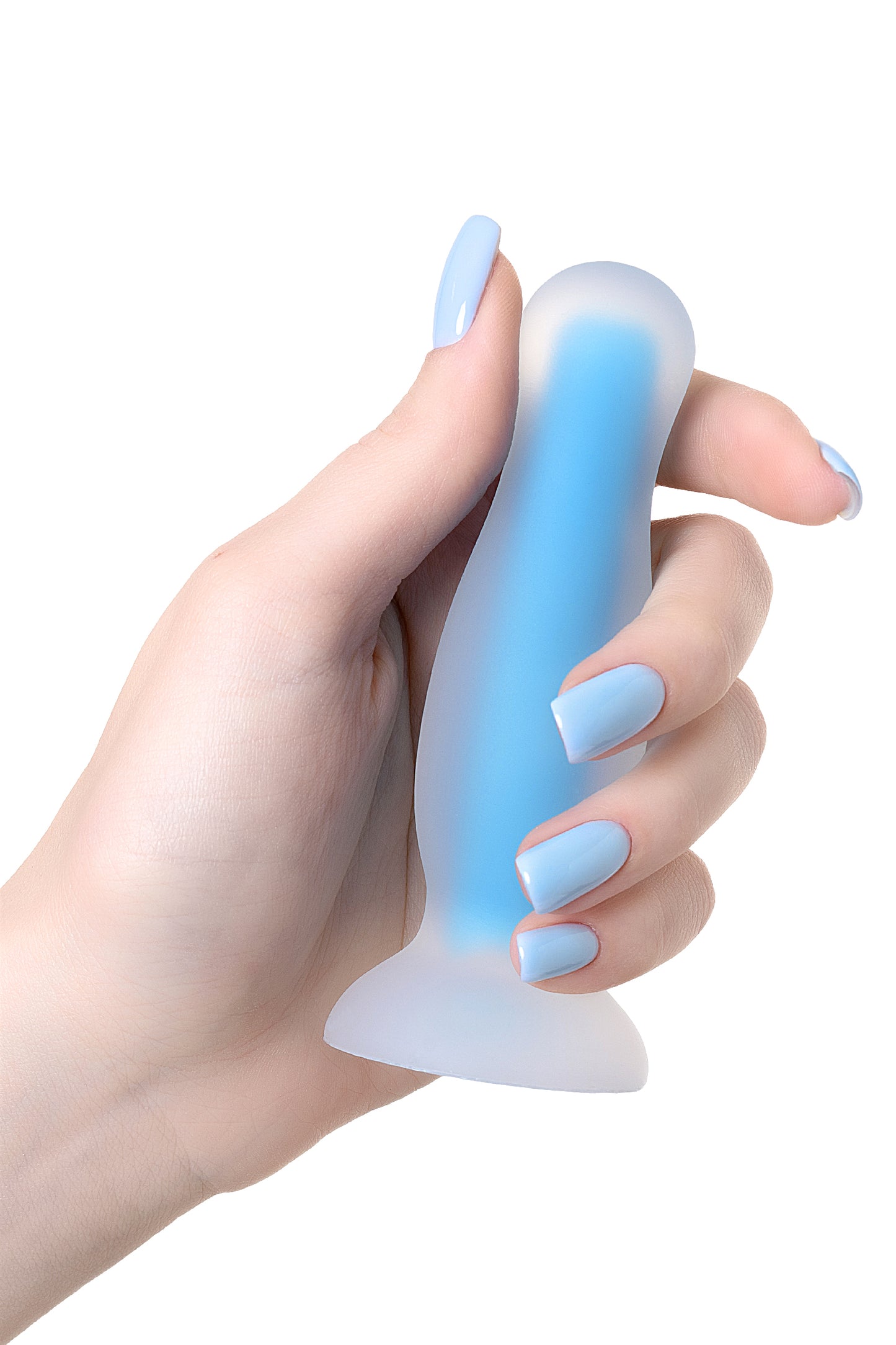 Beyond by Toyfa Kyle Glow Gece Parlayan Anal Plug , Silikon, Şeffaf, 10 cm