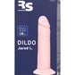 RealStick Silicone Jared L yapay penis, Silekspan, çıplak, 18 cm