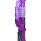A-Toys by TOYFA  Anal-Vajinal Vantuzlu Vibratör, mor, 22 cm