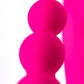 JOS SPANKY Üçlü Vibratör, silikon, pembe, 21 cm