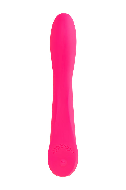 JOS Twig Vibratör, 5 titreşim modu, silikon, pembe, 20,5 cm, Ø 3,4 cm