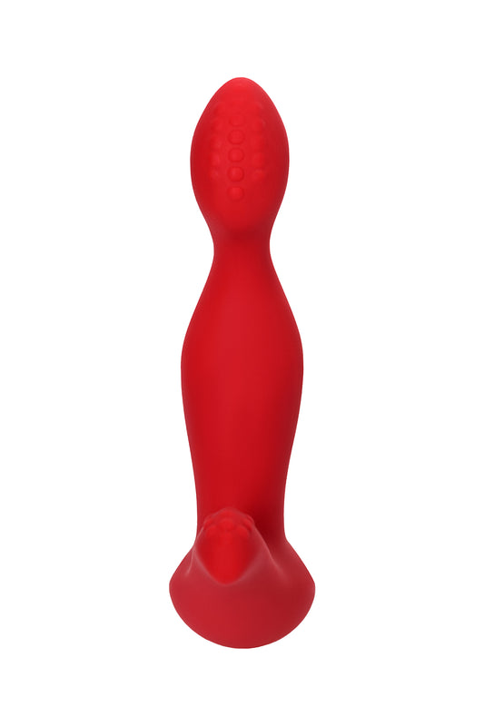 ToDo by Toyfa Proman prostat stimülatörü, silikon, kırmızı, 12,5 cm