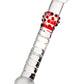 Sexus Glass Çift Taraflı Cam Dildo, Şeffaf, 22 cm