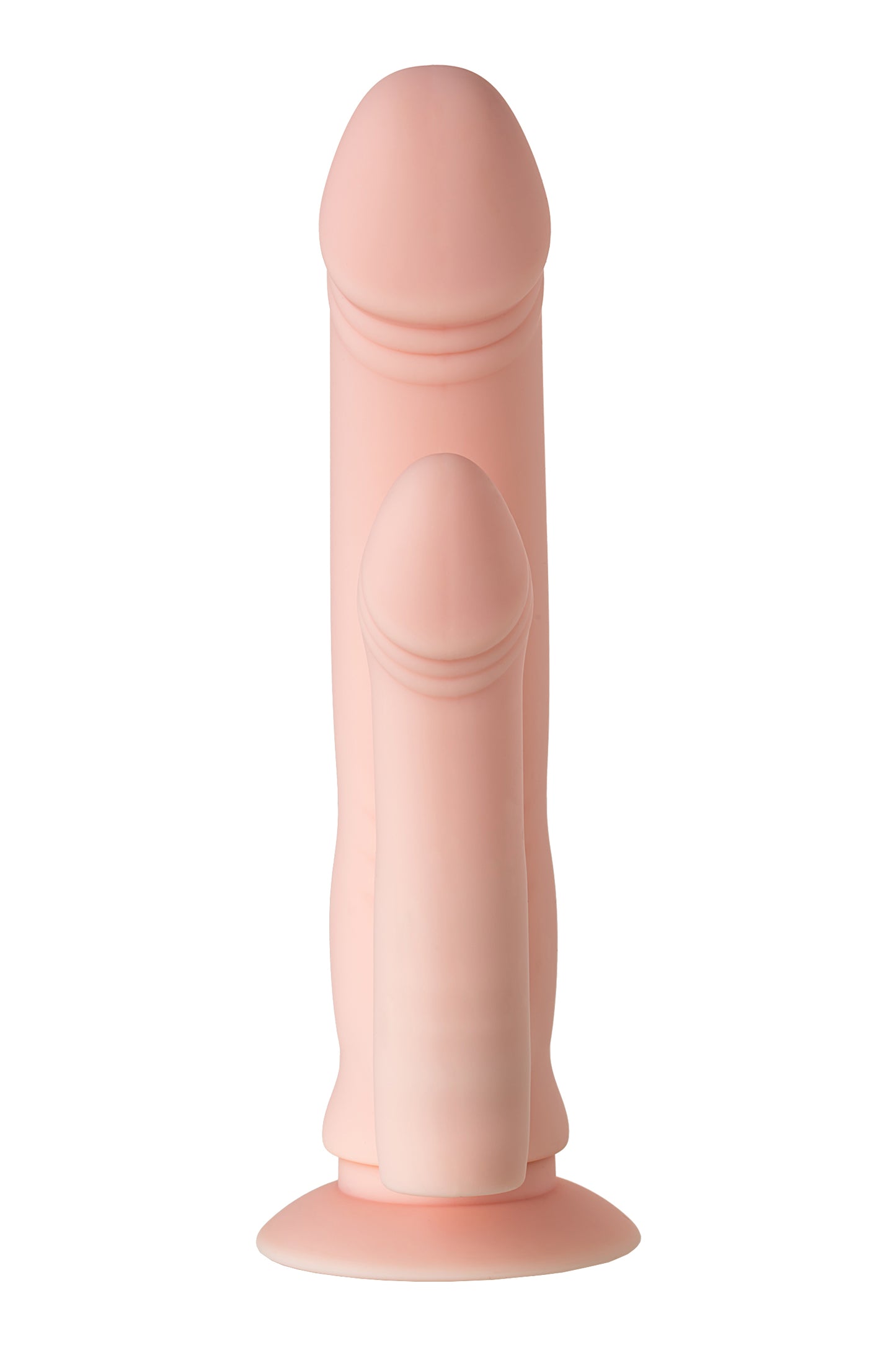 Gerçekçi TOYFA A-Toys Twint yapay penis, silikon, çıplak, 19,5 cm