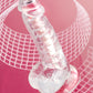 A-Toys by TOYFA  Paret Jel Dildo, TPE, Şeffaf, 18 cm